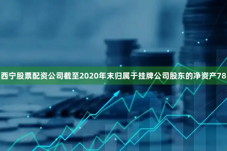 西宁股票配资公司截至2020年末归属于挂牌公司股东的净资产78